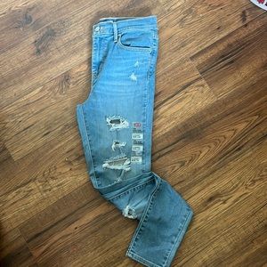 Levi’s 720 high rise super skinny jeans
